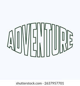 Adventure t-shirt design premium vector file