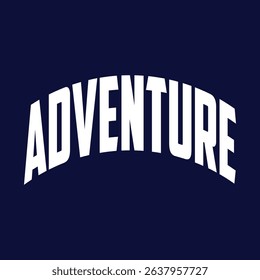 Adventure t-shirt design premium vector file