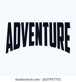 Adventure t-shirt design premium vector file