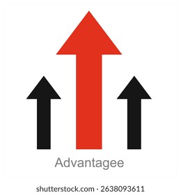Adventure vector icon concept design
