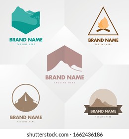 Adventure Vector Logo Bundles Concept Design for Your Brand Identity, Good for Company, Shop, Organization, Event, or Group