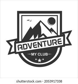 adventure vector logo
simple and elegant design