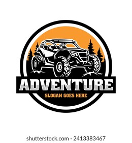 Adventure Vehicle Illustration Logo Vector