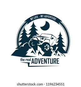 adventure vehicles in mountain