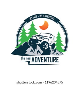 adventure vehicles in mountain