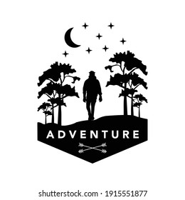  adventure vintage minimalist illustration design creative