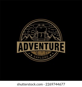 Adventure,Explore, slogan for t-shirt design. Vector illustration design for fashion fabrics, textile graphics, prints