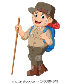  the adventurer going for the trip