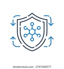 Adversarial Robustness AI Security and Machine Learning Defense Concept