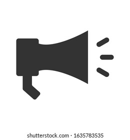 Adverstising megaphone icon. vector designs