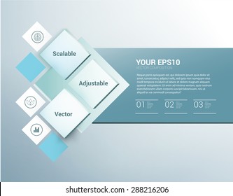 Advert Base Industrial Style Business Vector Illustration