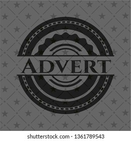 Advert dark badge