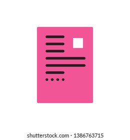 advert icon vector modern style