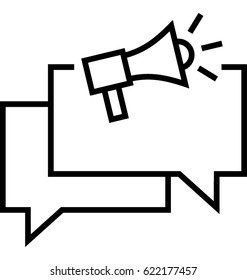 Advert Vector Icon
