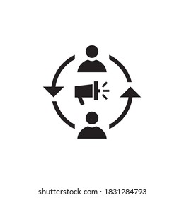 plantilla de diseño de iconos de vectores publicitarios