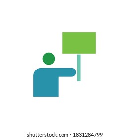 advertise vector icon design template