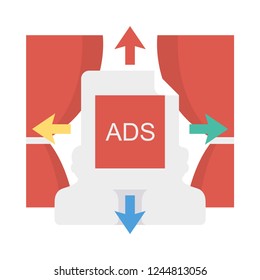 advertisement   audience   play  