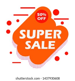 Advertisement banner for Big Sale Promotion offer background in vector