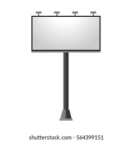 Ilustración vectorial de carteles publicitarios.