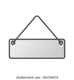 Advertisement billboard vector illustration.