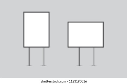 Advertisement board ad 