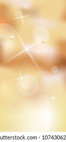 Advertisement flyer design elements. Cappuccino background with elegant graphic stars bright light rays from. Vector illustration EPS 10 for template brochure, layout leaflet, cafe menu card