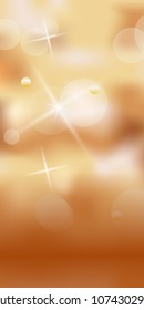 Advertisement flyer design elements. Chocolate background with elegant graphic stars bright light rays from. Vector illustration EPS 10 for template brochure, layout leaflet, cafe menu card