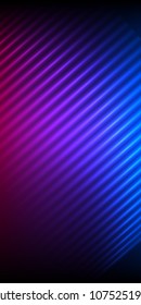 Advertisement flyer design elements. Fashion lights background of bright glowing blur lines. Futuristic style glow neon disco club or night party. Vector illustration EPS 10 for template brochure
