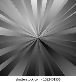 Advertisement flyer design elements. Metal background with elegant graphic sun flower bright light rays from the center. Vector illustration EPS 10 for template brochure, layout leaflet, newsletters