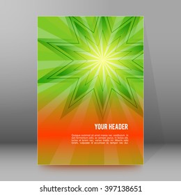 Advertisement flyer design elements. Modern style Design website banners background page. Vector illustration EPS 10 for template brochure, layout leaflet, newsletters