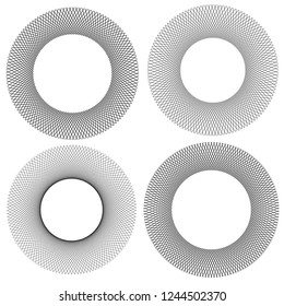 Advertisement flyer design elements. White background with elegant graphic sun lines rays from the center. Vector illustration EPS 10 for template brochure, layout leaflet, newsletters, flyer, banners