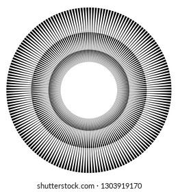Advertisement flyer design elements. White background with elegant graphic sun lines rays from the center. Vector illustration EPS 10 for template brochure, layout leaflet, newsletters, flyer, banners