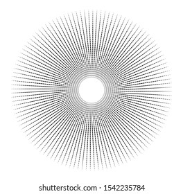 Advertisement flyer design elements. White background with elegant graphic sun lines rays from the center. Vector illustration EPS 10 for template brochure, layout leaflet, newsletters, flyer, banners
