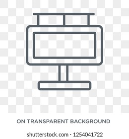 Advertisement icon. Advertisement design concept from  collection. Simple element vector illustration on transparent background.