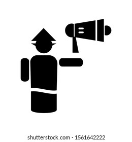 advertisement icon isolated sign symbol vector illustration - high quality black style vector icons
