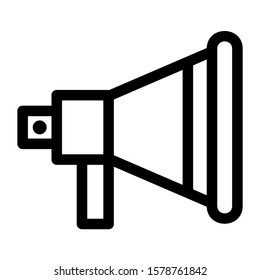 
advertisement icon isolated sign symbol vector illustration - high quality black style vector icons
