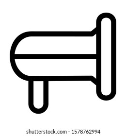 
advertisement icon isolated sign symbol vector illustration - high quality black style vector icons
