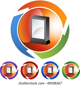 Advertisement Kiosk Billboard