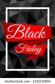 advertisement layout for black friday event