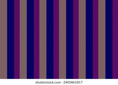 Advertisement lines seamless background, scratch vertical vector pattern. Ethnic stripe texture fabric textile in indigo and amber color.