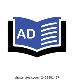 Icono de la revista, gráficos vectoriales