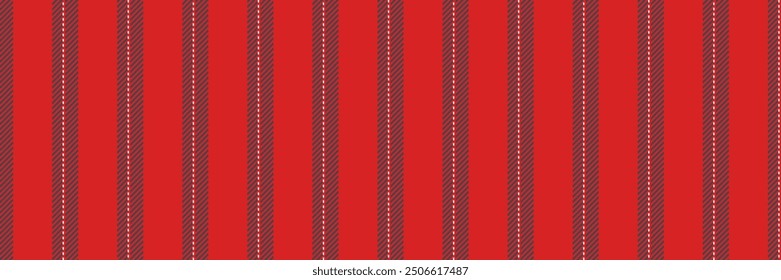 Advertisement pattern seamless lines, merry christmas stripe background texture. Print vertical vector fabric textile in red and pastel colors palette.