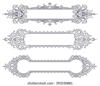 Advertisements, flyer, web, wedding  and other invitations or greeting cards. Vector template. 