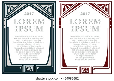 Advertisements, flyer, web, wedding  and other invitations or greeting cards. Vector template. 
