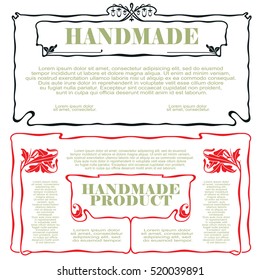 Advertisements, flyer, web, wedding  and other invitations or greeting cards. Vector template. 