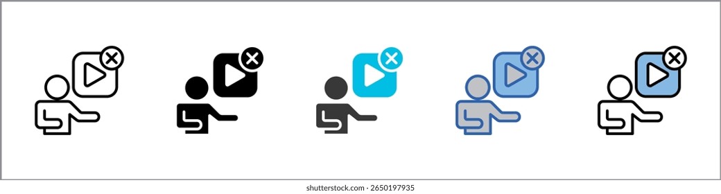 Icono del anunciante Ilustración multiestilo