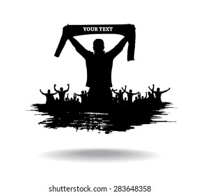 Advertising banner sports championships and concerts
