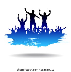 Advertising banner sports championships and concerts