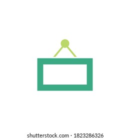 advertising banner vector icon design template