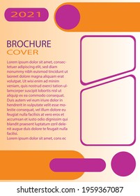 Advertising business template design. Calm background design. As a banner, background, flyer, cover, etc.